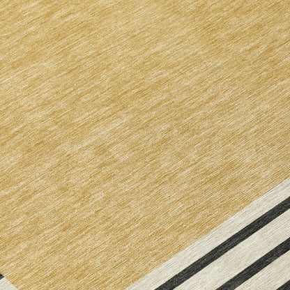 LOOMLAN Rugs Sienna Gold Washable Indoor-Outdoor Rug