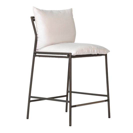 Patinero Charcoal Finish Patio Counter Chair
