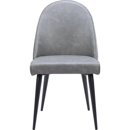 Zuo Modern Silloth Steel Armless Dining Chair 2PC
