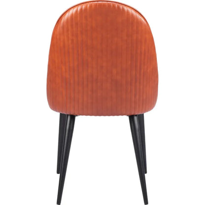 Zuo Modern Silloth Steel Armless Dining Chair 2PC