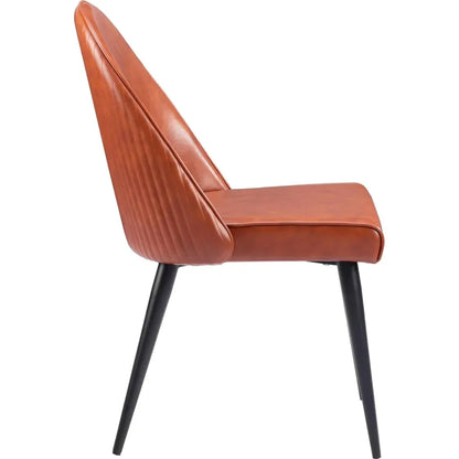 Zuo Modern Silloth Steel Armless Dining Chair 2PC