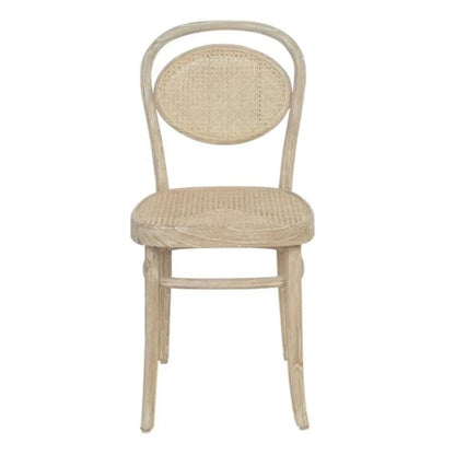 Simone Solid Wood Framed Dining Chair - LOOMLAN - Artesia - Dining Chairs