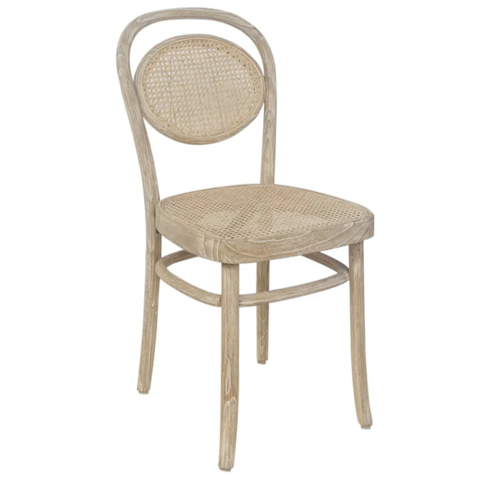 Simone Solid Wood Framed Dining Chair - LOOMLAN - Artesia - Dining Chairs