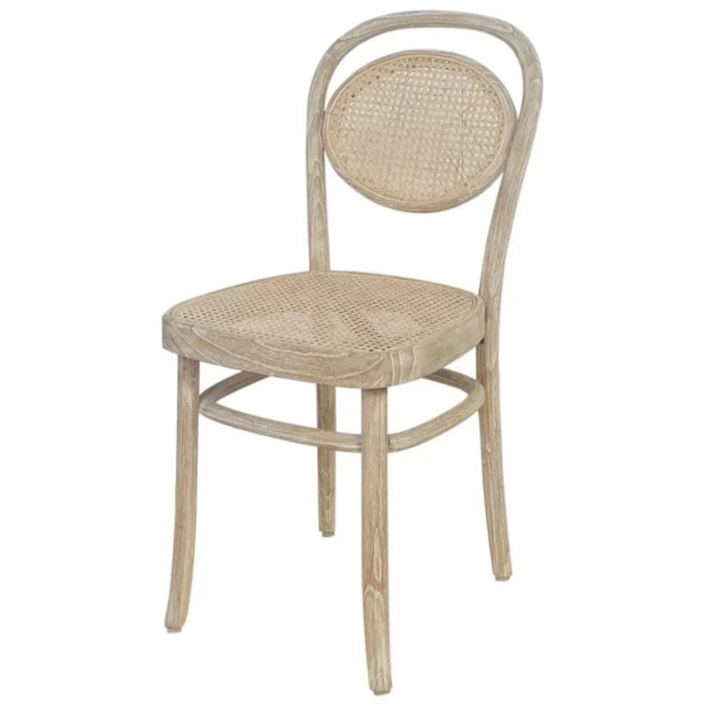 Simone Solid Wood Framed Dining Chair - LOOMLAN - Artesia - Dining Chairs