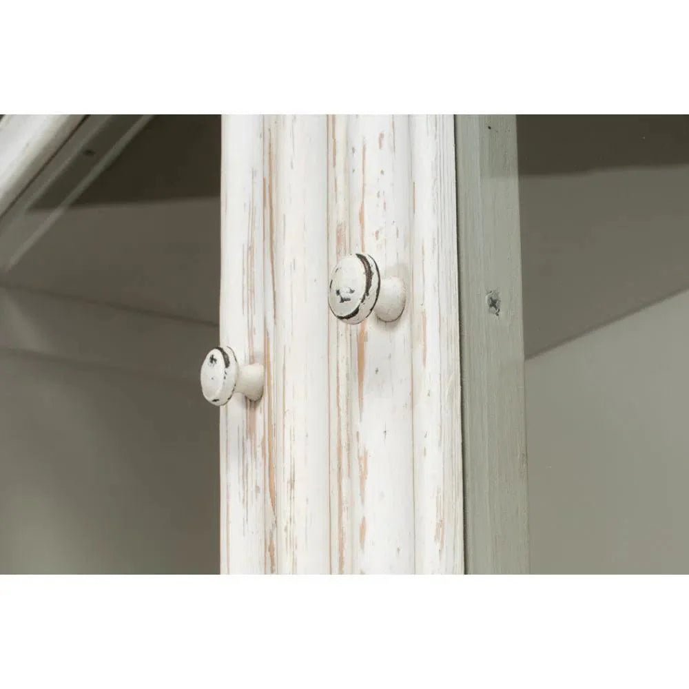 Simplicity Bookcase Curio Glass Doors & Drawers - LOOMLAN - Sarreid - Buffets & Curios