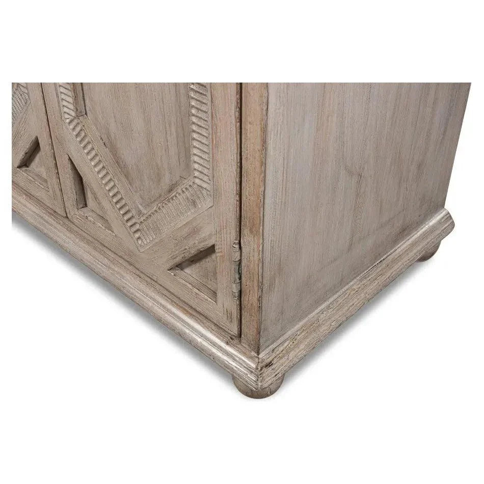 Sarreid Six Diamonds Sideboard French Grey