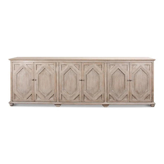 Sarreid Six Diamonds Sideboard French Grey
