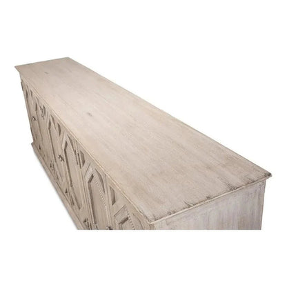 Sarreid Six Diamonds Sideboard French Grey