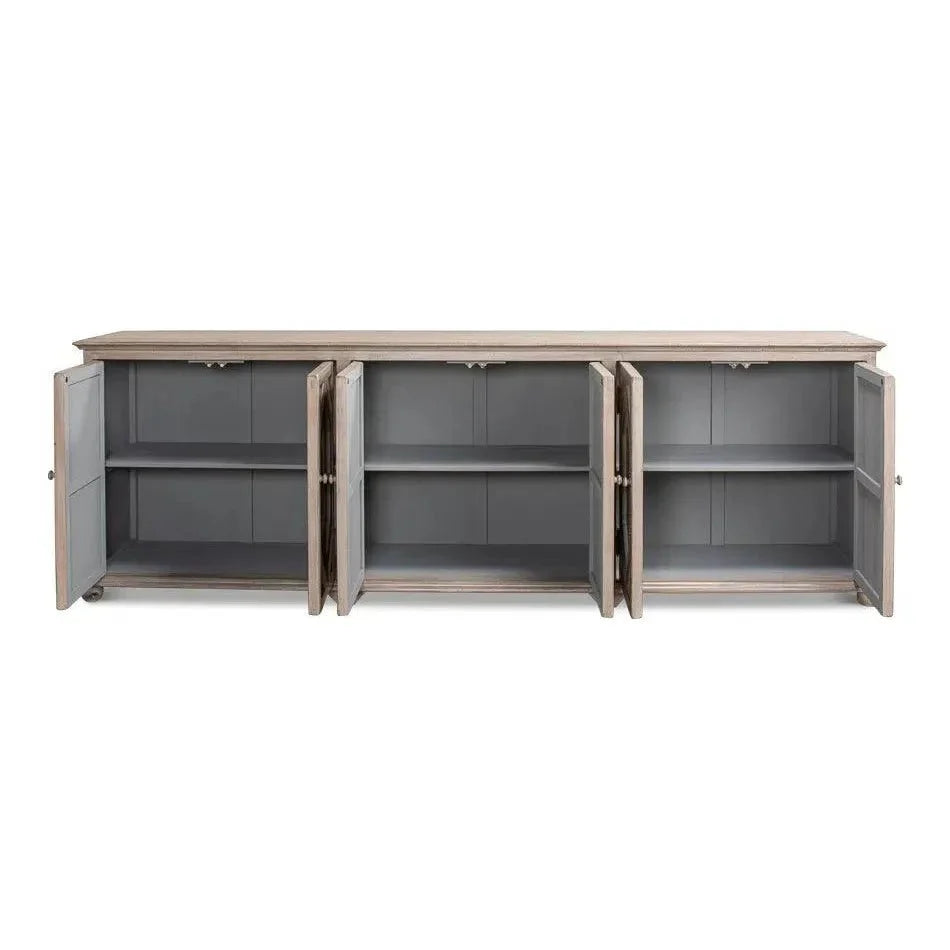 Sarreid Six Diamonds Sideboard French Grey