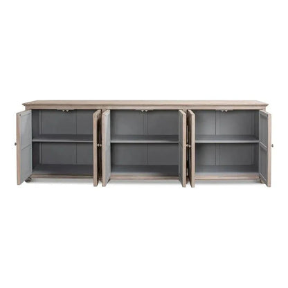 Sarreid Six Diamonds Sideboard French Grey