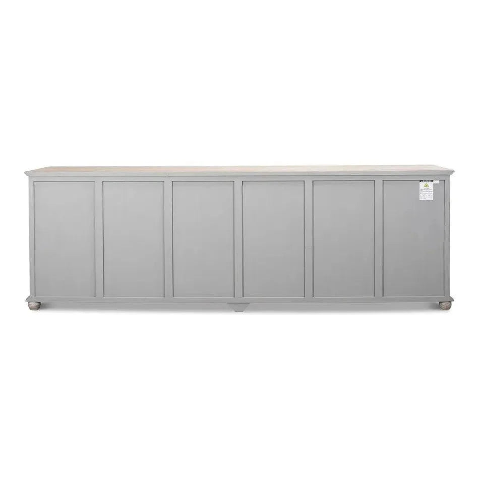 Sarreid Six Diamonds Sideboard French Grey