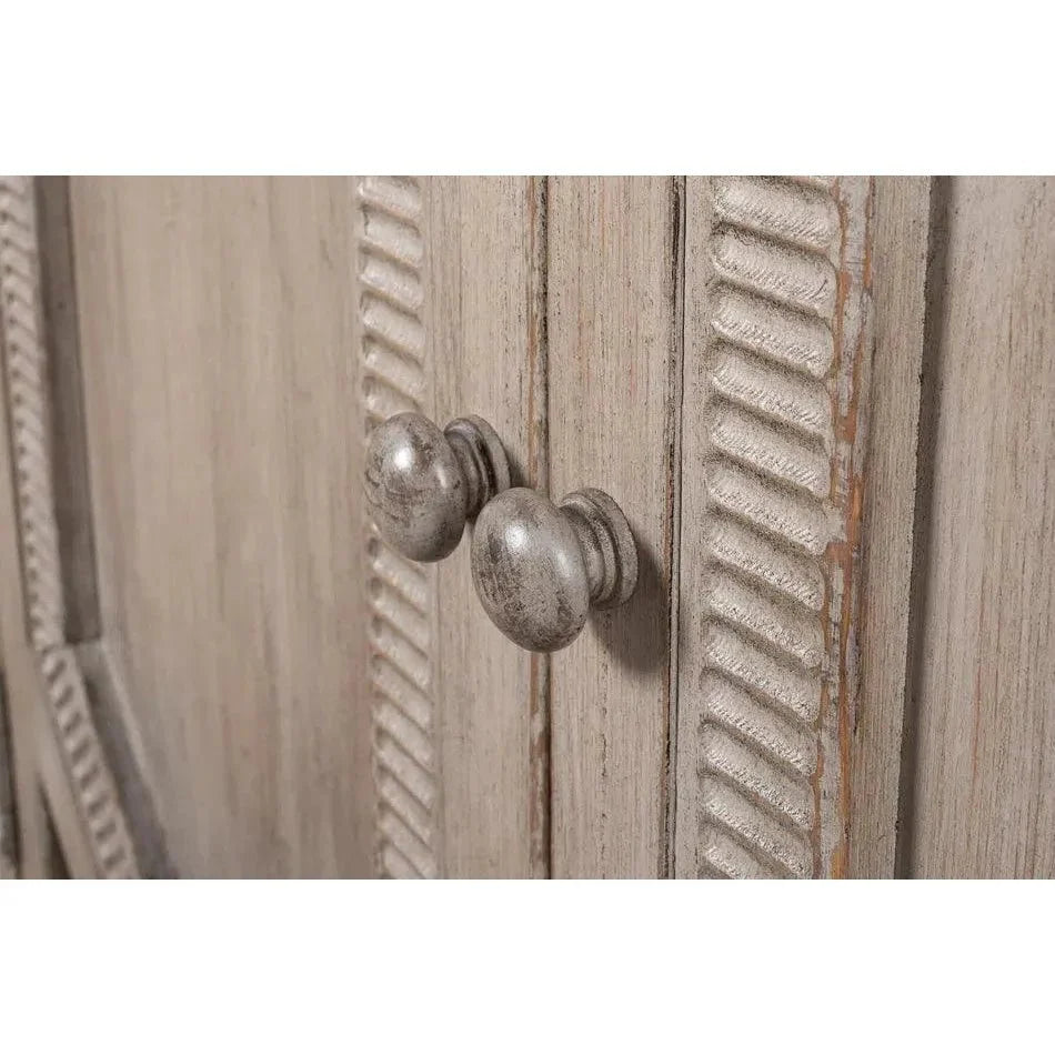 Sarreid Six Diamonds Sideboard French Grey