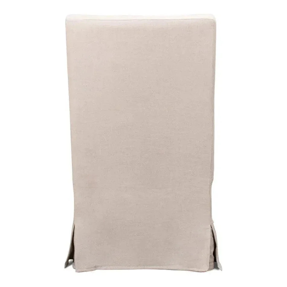 Skirted Dining Arm Chair - LOOMLAN - Sarreid - Dining Chairs