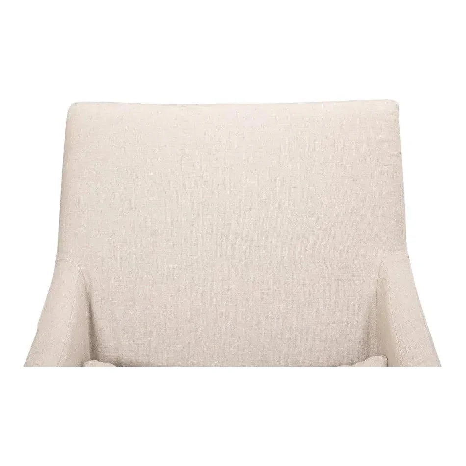 Skirted Dining Arm Chair - LOOMLAN - Sarreid - Dining Chairs