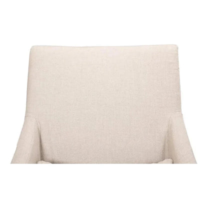 Skirted Dining Arm Chair - LOOMLAN - Sarreid - Dining Chairs