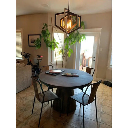 LH Home Slatback Metal Dining Chair (Set Of 4)