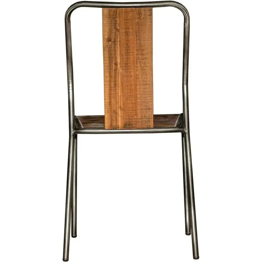 LH Home Slatback Metal Dining Chair (Set Of 4)