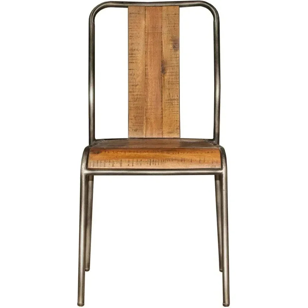 LH Home Slatback Metal Dining Chair (Set Of 4)