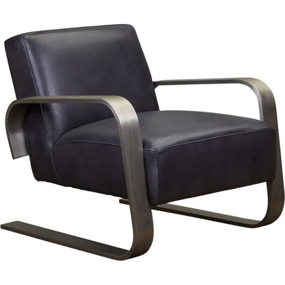 Soho Minimalist Design Leather Chair