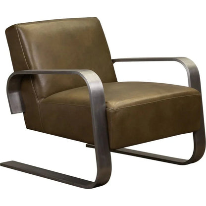 Soho Minimalist Design Leather Chair