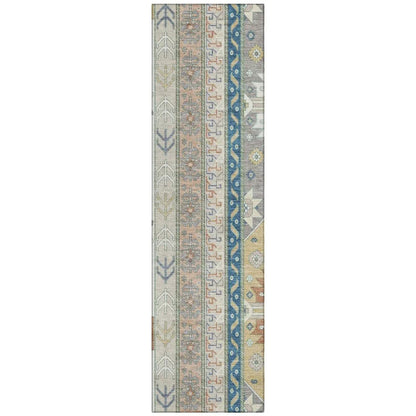LOOMLAN Rugs Solara Ivory Washable Indoor-Outdoor Rug