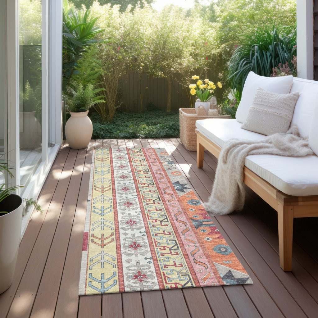 LOOMLAN Rugs Solara Linen Washable Indoor-Outdoor Rug