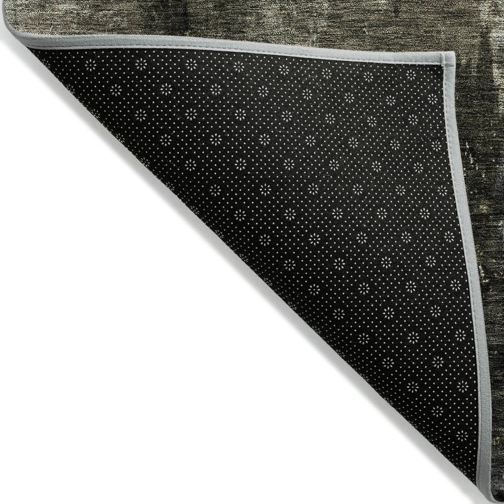 LOOMLAN Rugs Solayne Gray Washable Indoor-Outdoor Rug