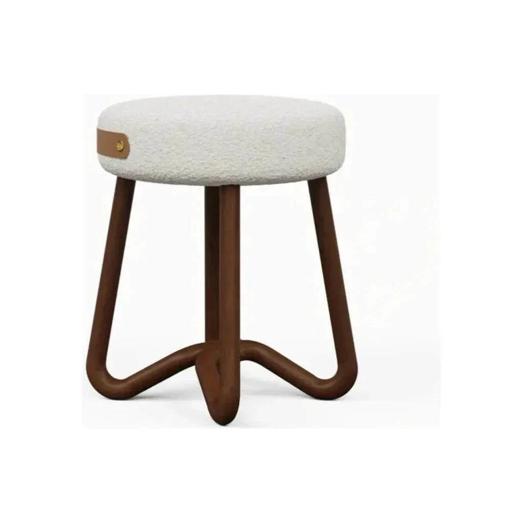 Solid Wood Modern Stool