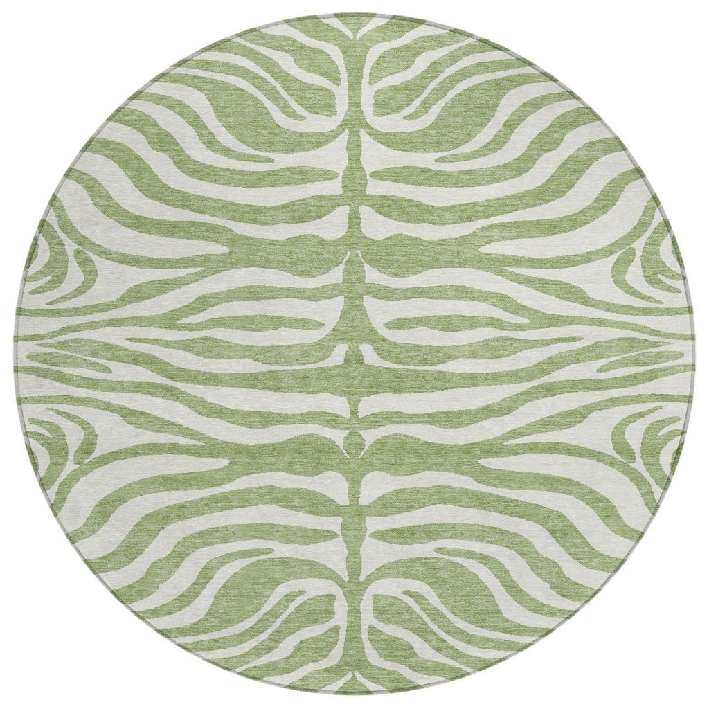 LOOMLAN Rugs Solstice Aloe Washable Indoor-Outdoor Rug