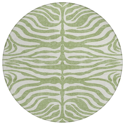 LOOMLAN Rugs Solstice Aloe Washable Indoor-Outdoor Rug