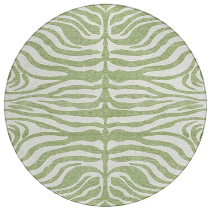 LOOMLAN Rugs Solstice Aloe Washable Indoor-Outdoor Rug