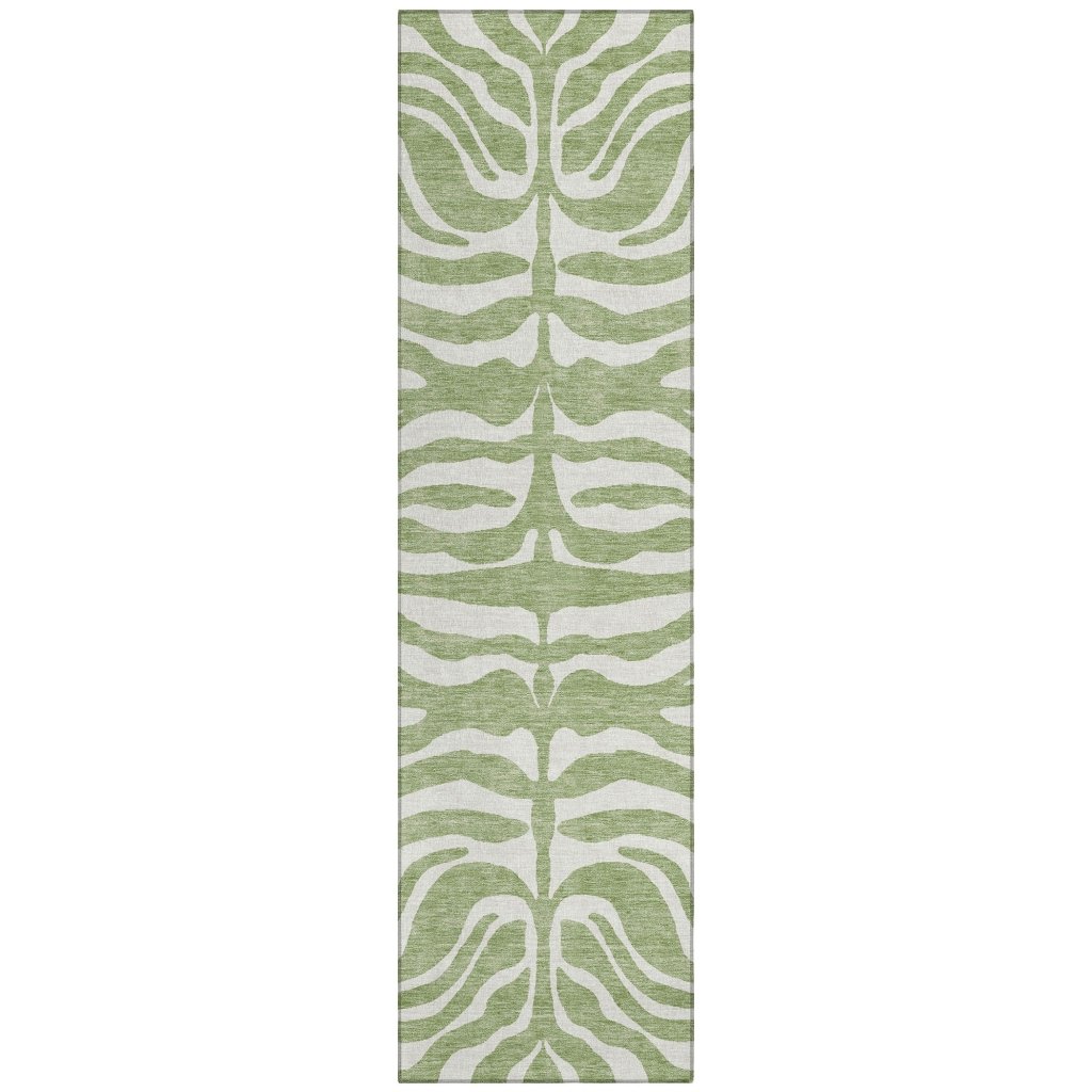 LOOMLAN Rugs Solstice Aloe Washable Indoor-Outdoor Rug