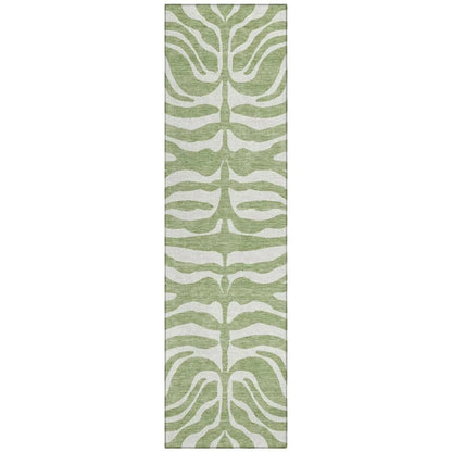 LOOMLAN Rugs Solstice Aloe Washable Indoor-Outdoor Rug