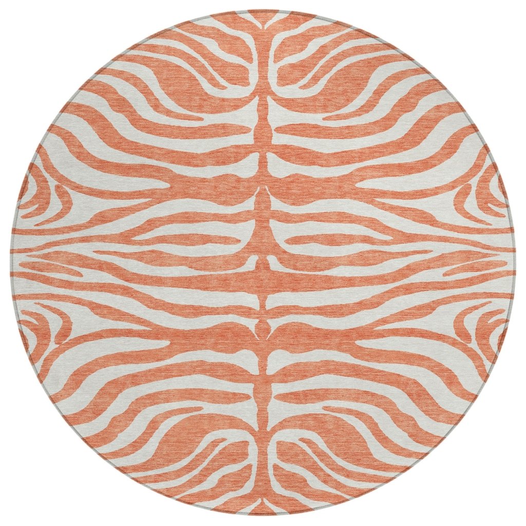 Solstice Coral Washable Indoor - Outdoor Rug - LOOMLAN - LOOMLAN Rugs - Outdoor Rugs