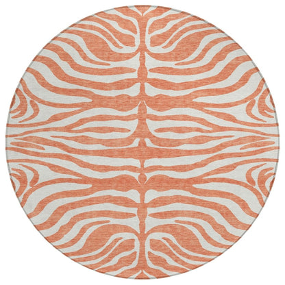 Solstice Coral Washable Indoor - Outdoor Rug - LOOMLAN - LOOMLAN Rugs - Outdoor Rugs