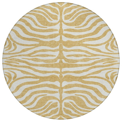 LOOMLAN Rugs Solstice Gold Washable Indoor-Outdoor Rug