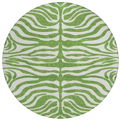 LOOMLAN Rugs Solstice Green Washable Indoor-Outdoor Rug