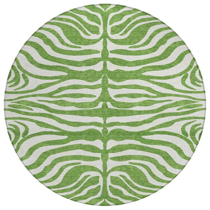 LOOMLAN Rugs Solstice Green Washable Indoor-Outdoor Rug