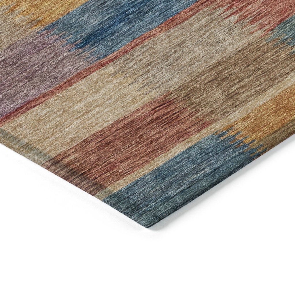 LOOMLAN Rugs Solvia Beige Washable Indoor-Outdoor Rug