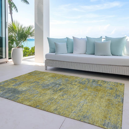 LOOMLAN Rugs Sonata Gold Washable Indoor-Outdoor Rug