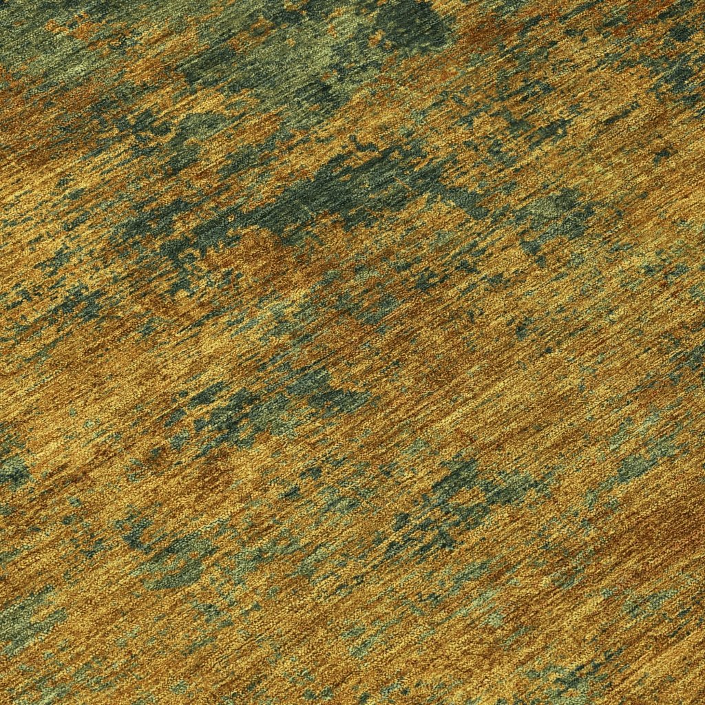 LOOMLAN Rugs Sonata Orange Washable Indoor-Outdoor Rug