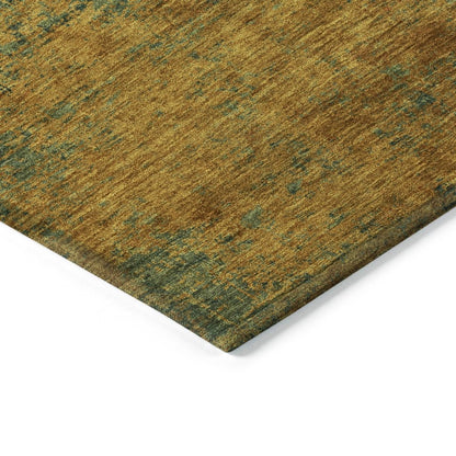 LOOMLAN Rugs Sonata Orange Washable Indoor-Outdoor Rug