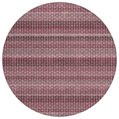 LOOMLAN Rugs Sonava Red Washable Indoor-Outdoor Rug