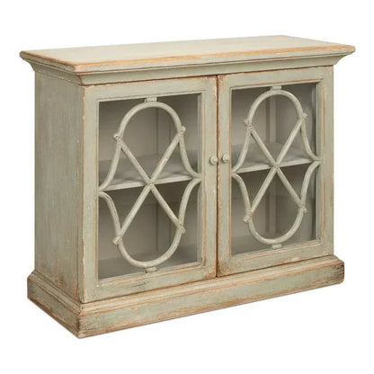 Sonya Two Door Wood Chest