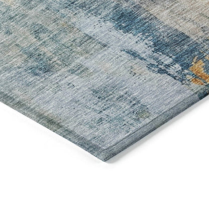 LOOMLAN Rugs Soraya Ivory Washable Indoor-Outdoor Rug
