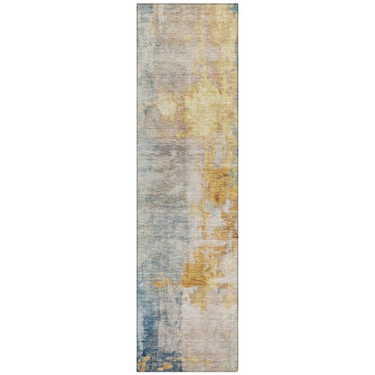 LOOMLAN Rugs Soraya Ivory Washable Indoor-Outdoor Rug