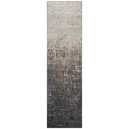 LOOMLAN Rugs Sorella Brown Washable Indoor-Outdoor Rug