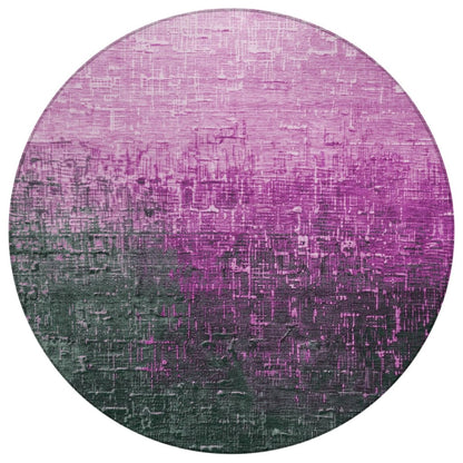 LOOMLAN Rugs Sorella Pink Washable Indoor-Outdoor Rug