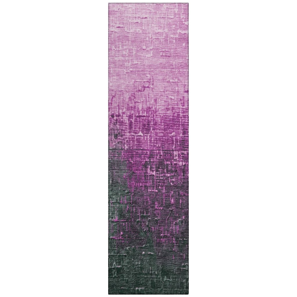 LOOMLAN Rugs Sorella Pink Washable Indoor-Outdoor Rug