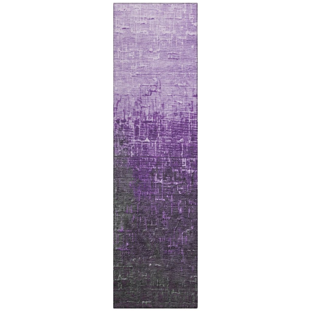 LOOMLAN Rugs Sorella Purple Washable Indoor-Outdoor Rug